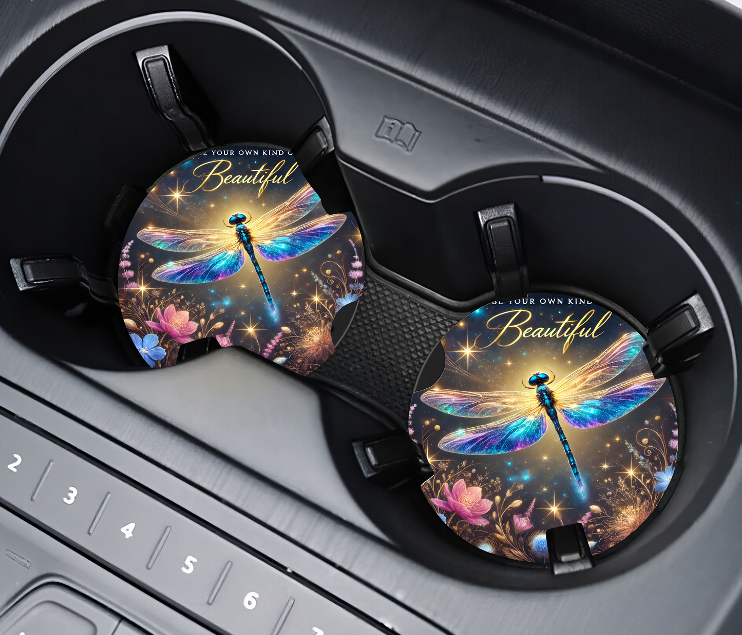 Custom Car Coasters Dragonfly