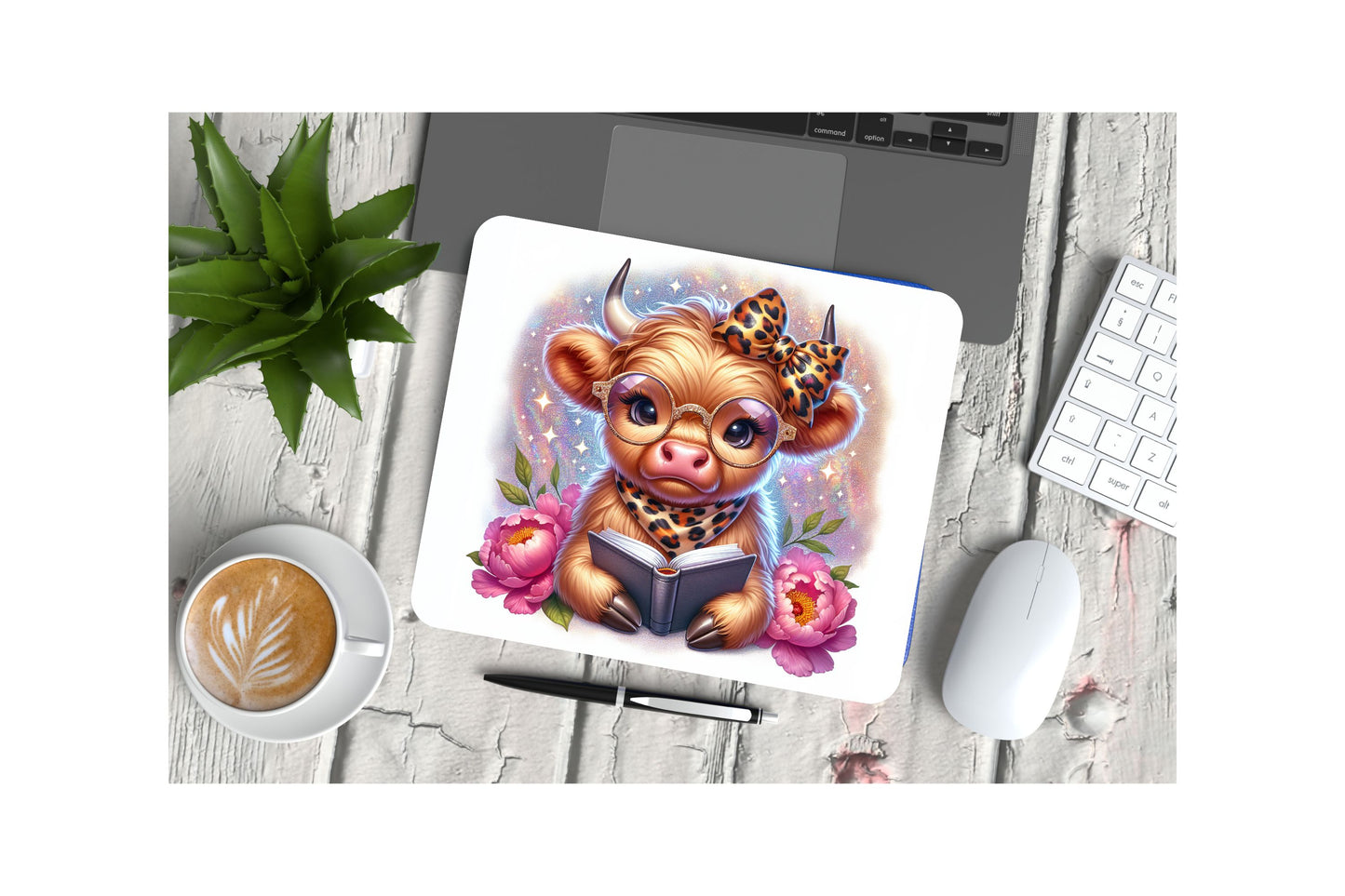 Mouse Pad Cow