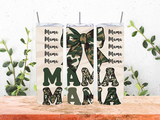 20 oz Camo Mom Tumbler