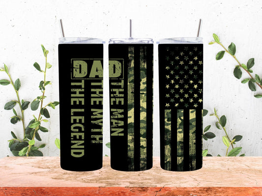 20 oz Dad the Legend Tumbler