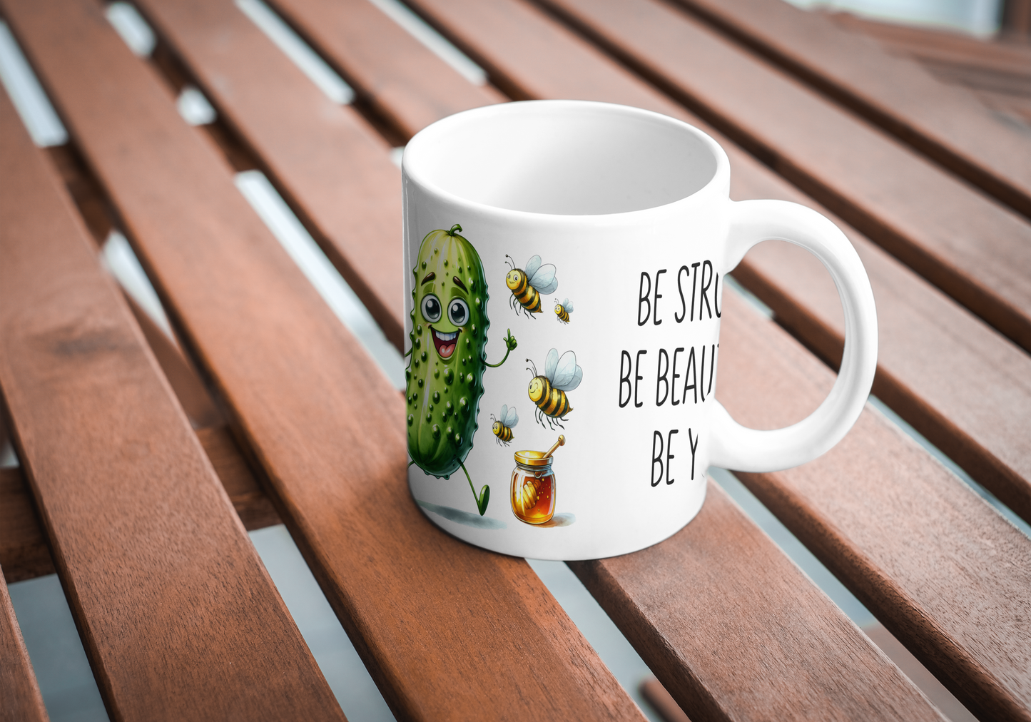 Coffee Mug Pickle Strong