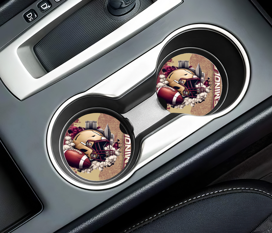 Custom Car Coasters Seminoles