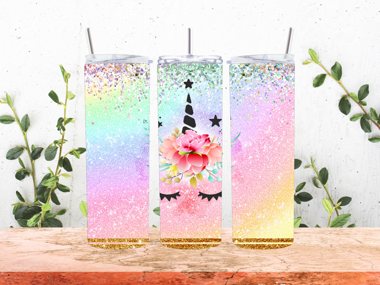 20 oz Tumbler unicorn